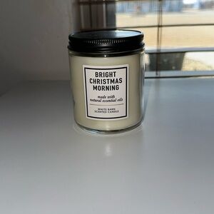 Bright Christmas Morning bath and body works single wick